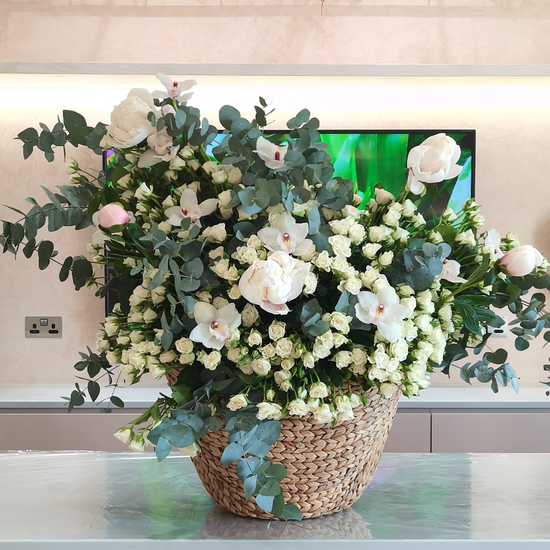 Flowers in Basket