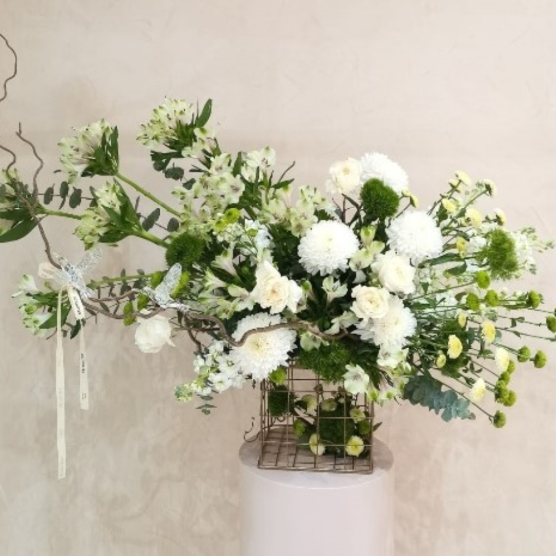 Vase Arrangement for engagement 