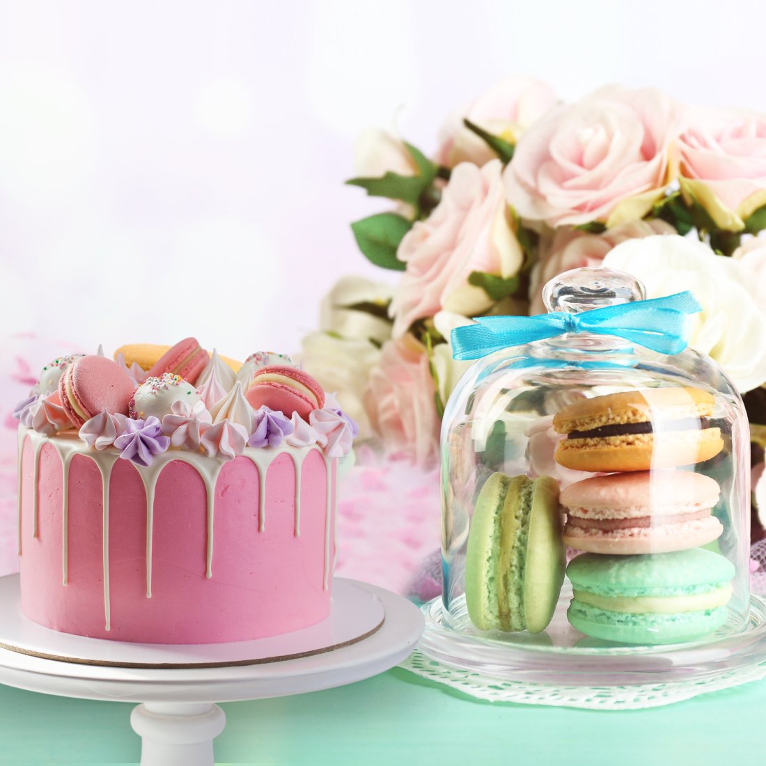 Flowers and Cakes